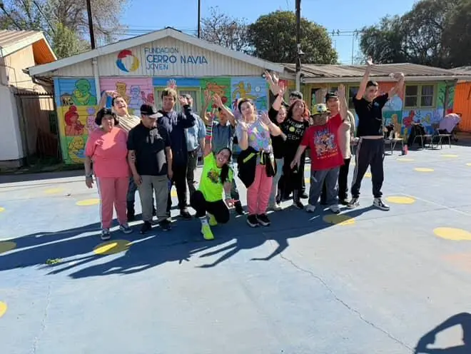 Zumba inclusiva con el programa de personas con discapacidad intelectual